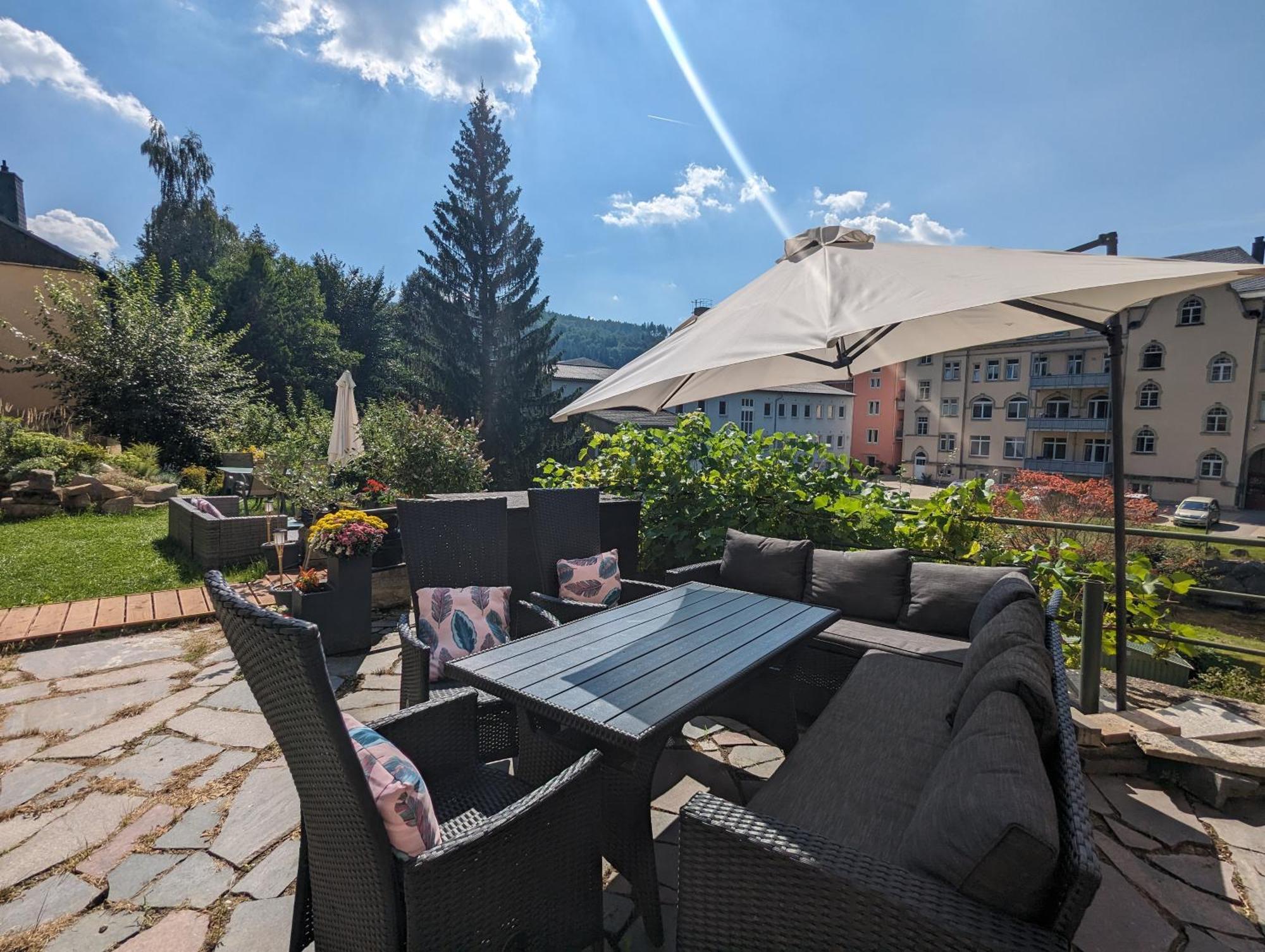 F2 - Urlaubsmagie Sauna, Whirlpool, Pool & Garten Зебніц Екстер'єр фото